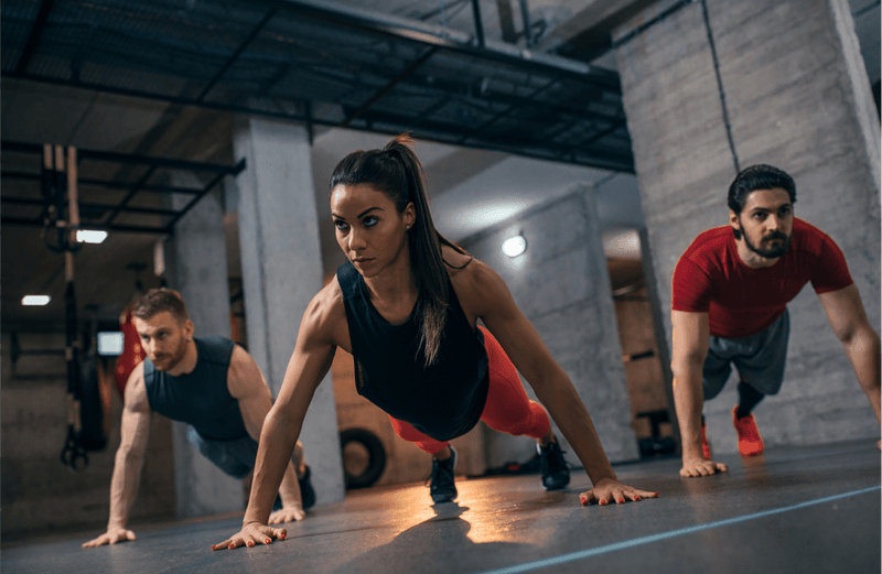 Woman starting a fitness journey with a healthy lifestyle