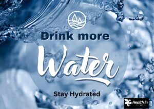 Stay hydrated to support overall wellness and fitness with a refreshing glass of water."