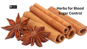 Cinnamon sticks used as a natural remedy for blood sugar control."