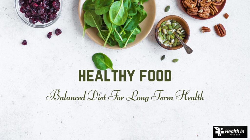 "Spinach, pecans, and cranberries as part of a balanced diet for long-term health."