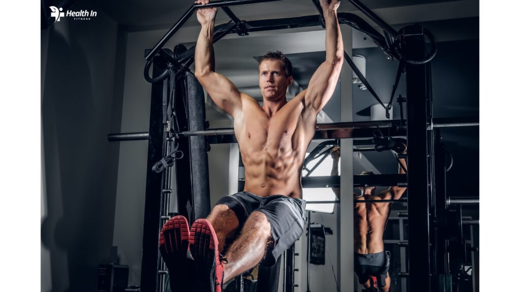 A man working out at the gym, showcasing dedication to gym workouts for improved strength and fitness."